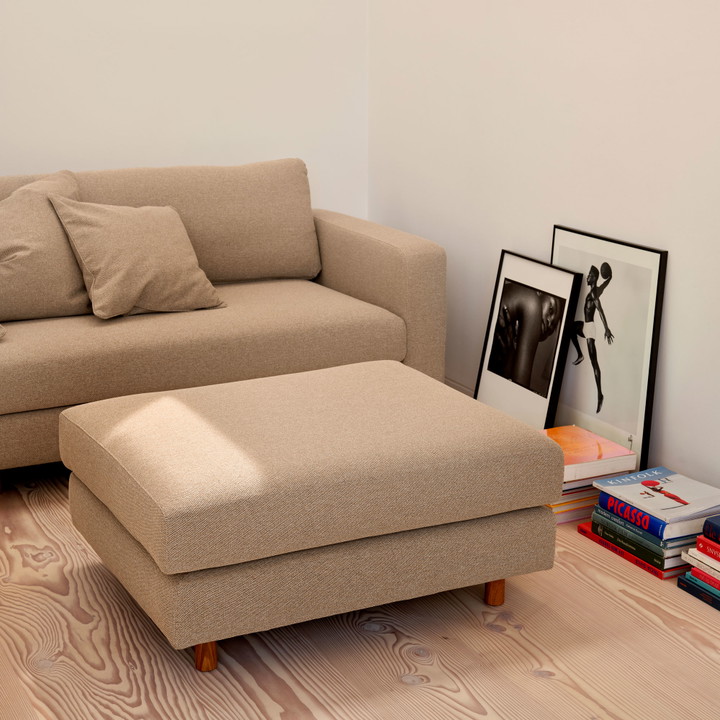 Douglas, 3 personers sofa - Agnes Brown (#411722)