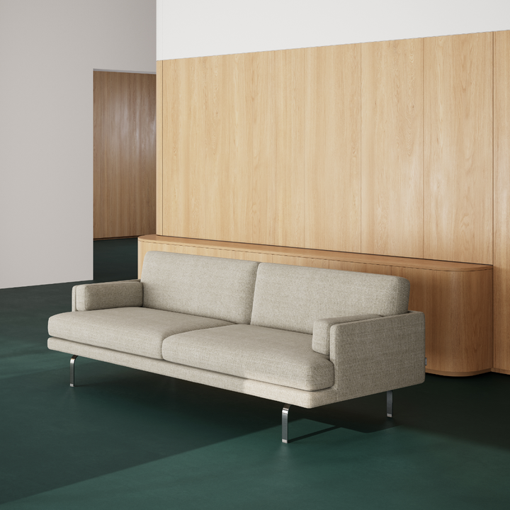 Ernest, 3 personers sofa - Vega Sand Dune (#405280)