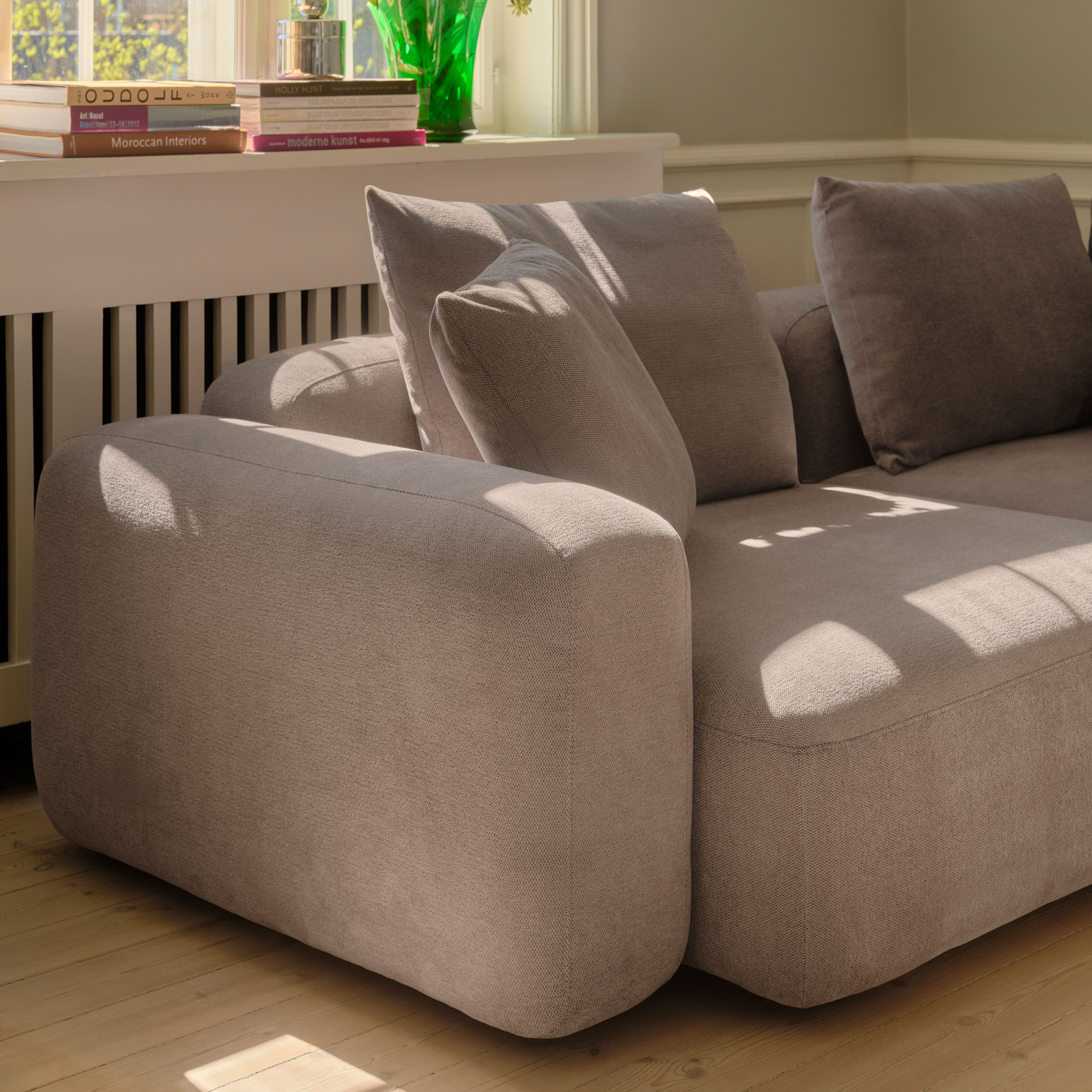 Hailey, Modulsofa, Ecke links - Impression Greige (#416487)