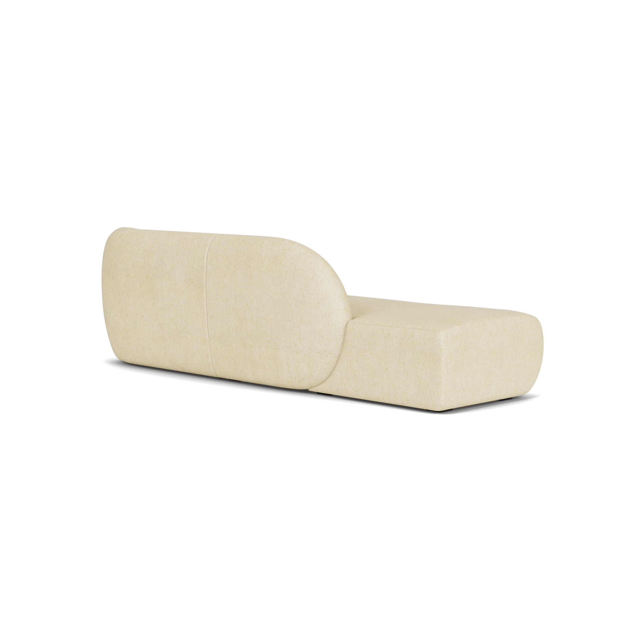 Paula, 3,5-personers venstre open-end modulsofa - Moonlight Sand (#415625)