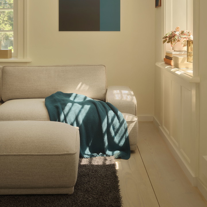 Leonora, 3,5 personers sofa - Nola Sand (#417076)