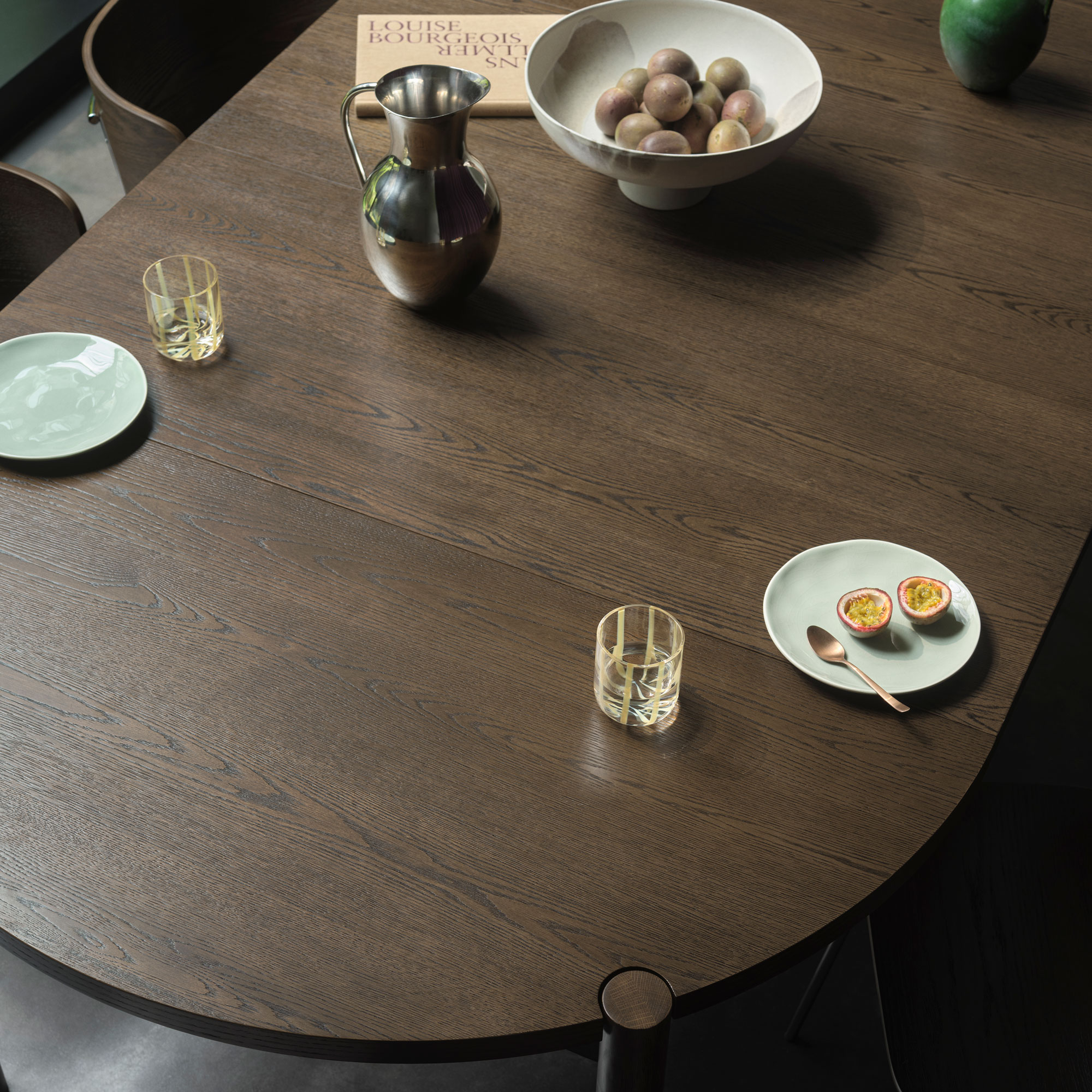 Owen Esstisch 120 L120 220 Cm Burned Oak SOFACOMPANY Owen Esstisch 120 L120 220 Cm Burned Oak SOFACOMPANY