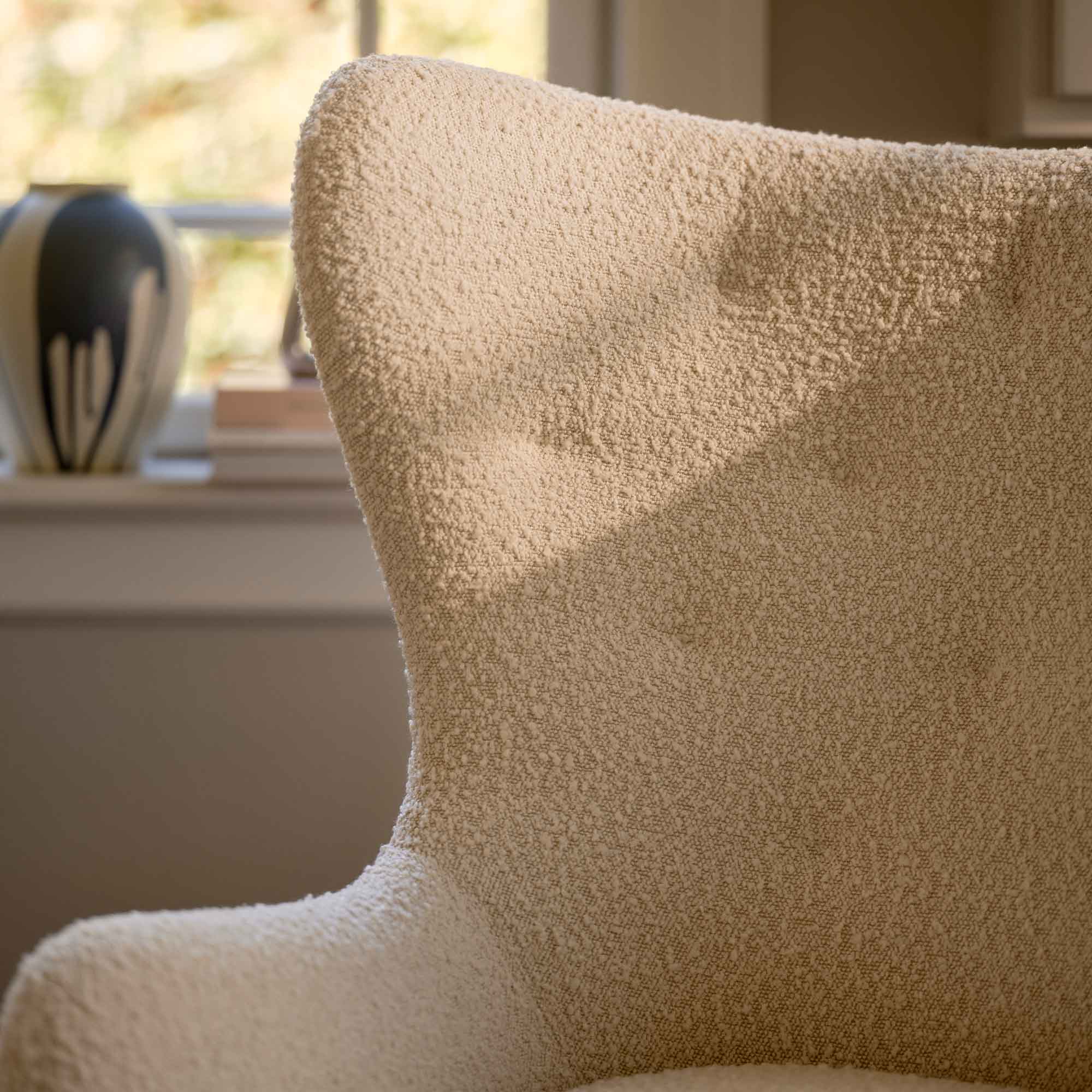 Paul, Chair, Maya Cream,Oak Soap, E, 22 cm - Maya Cream (#411991)