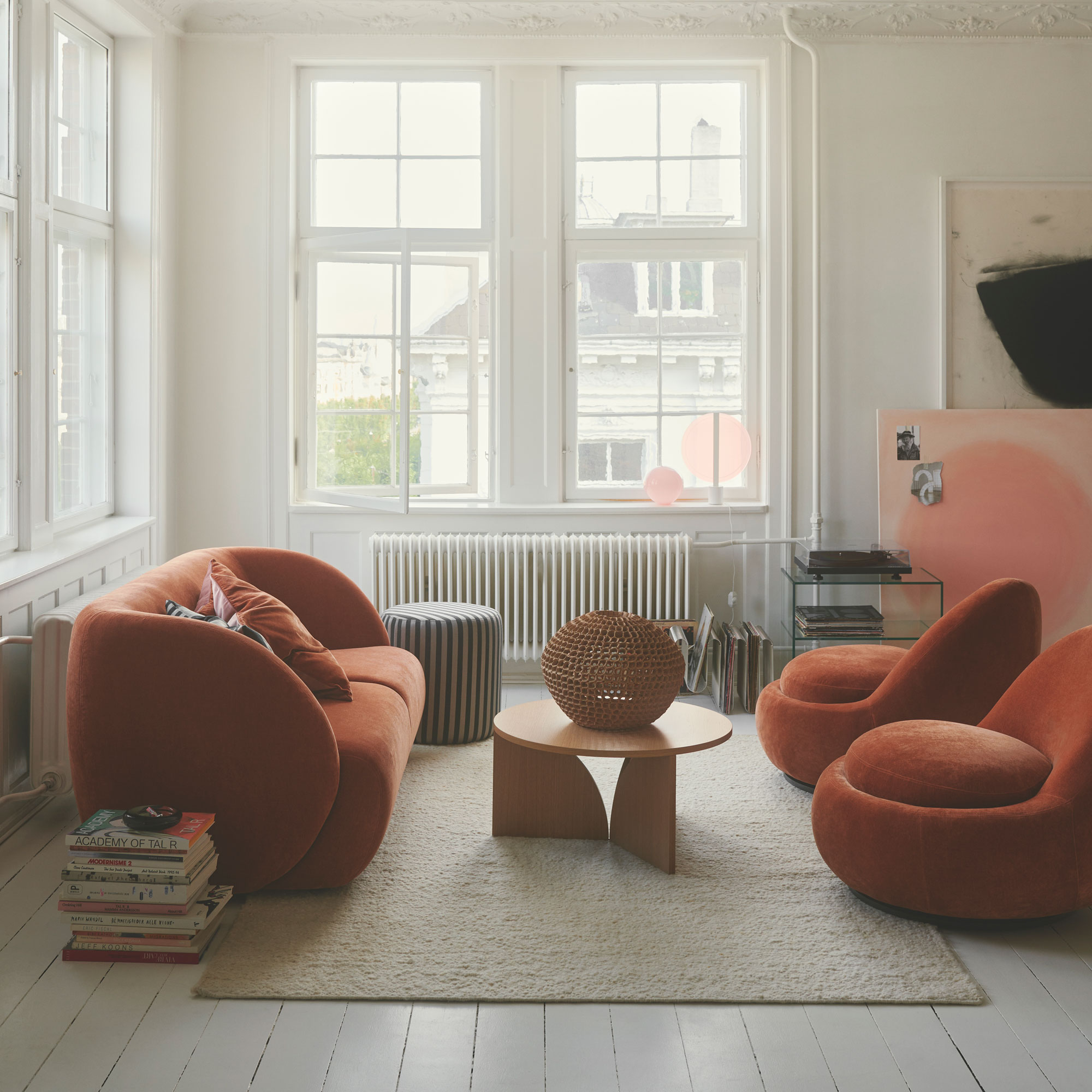 Herman 2-Sitzer Sofas Golden - Sunday Curry - SOFACOMPANY