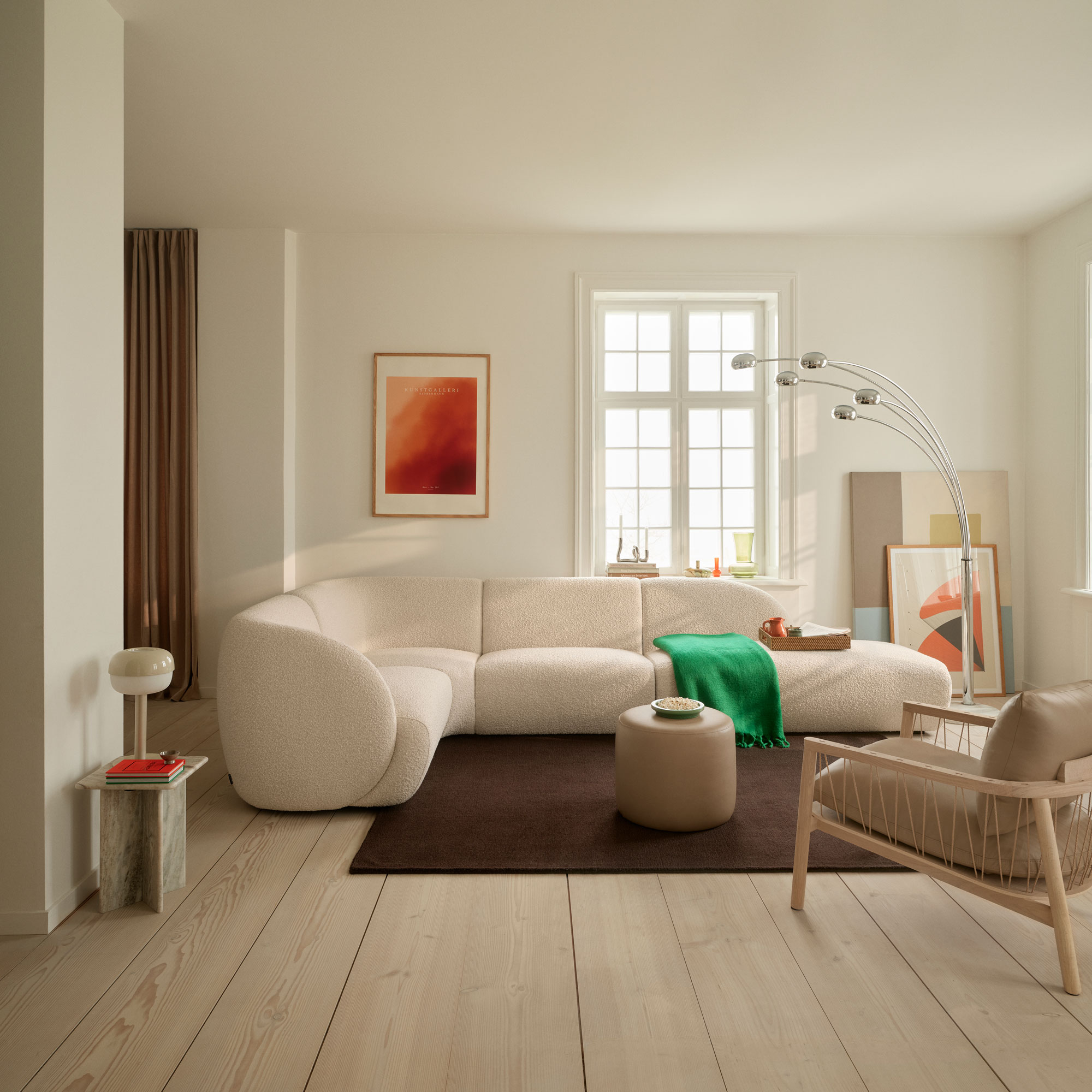Paula, 1er Modul, rechts - Maya Cream (#411807)