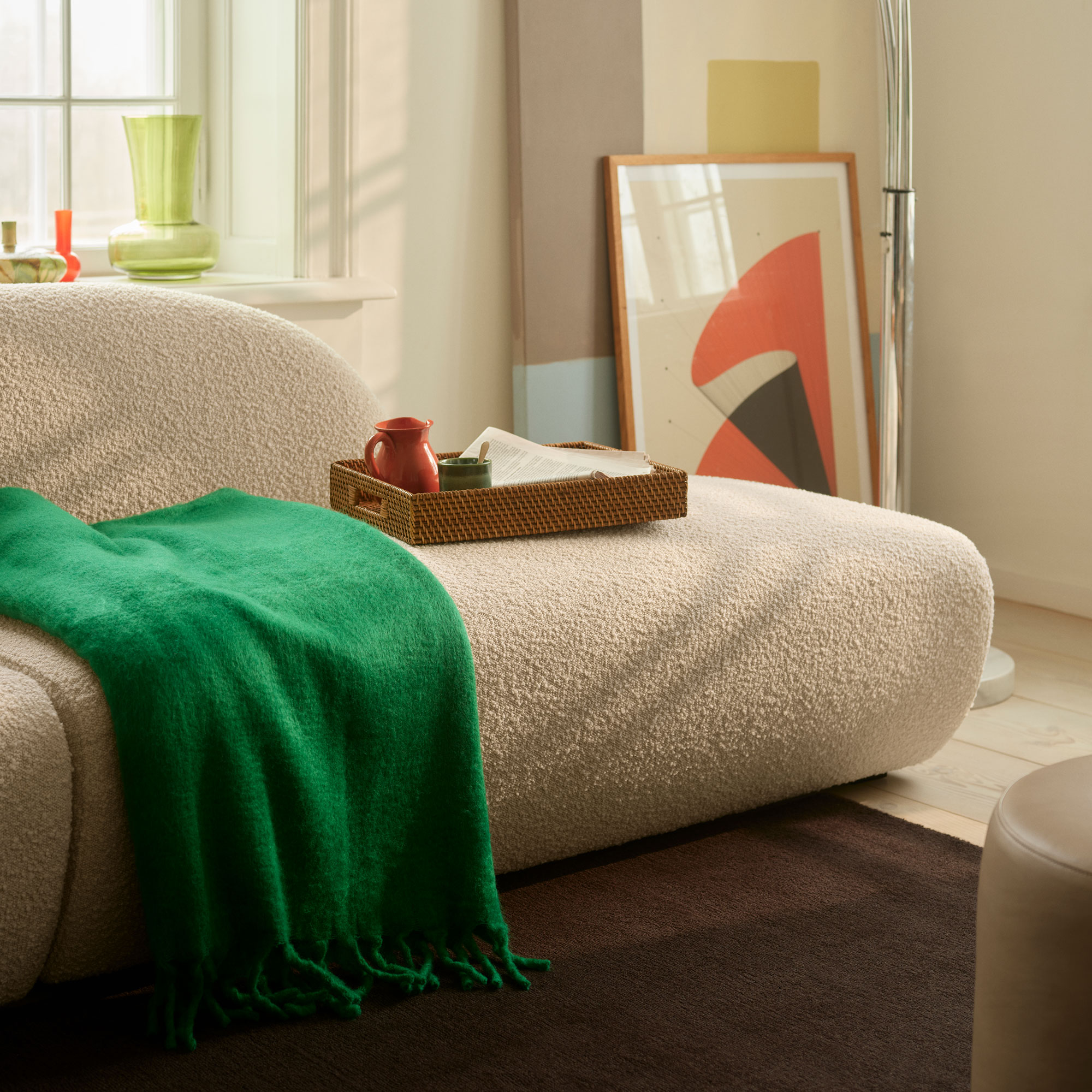Paula, module open end, links - Maya Cream (#411817)