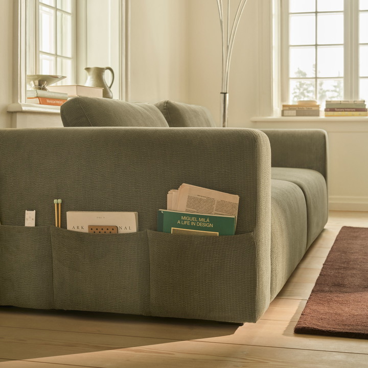 Riley, 3 personers sofa - Free Sage (#411345)