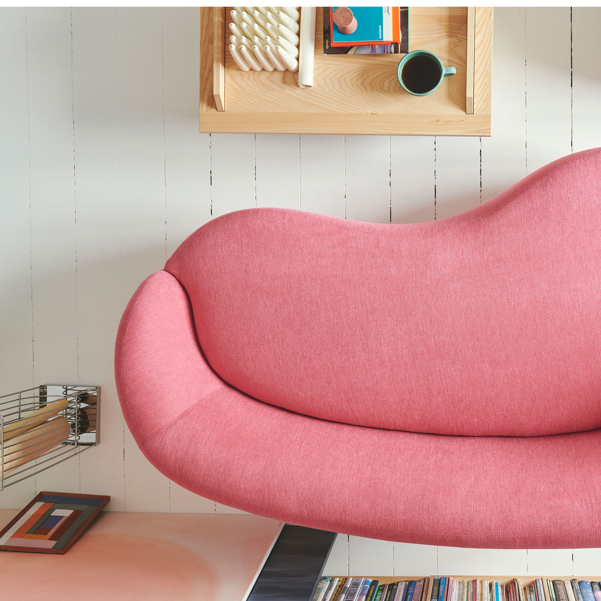 Rose 2 Sitzer Sofas Rosa Firenze Bubble Gum SOFACOMPANY