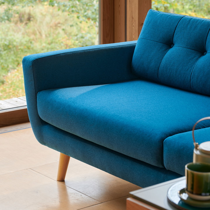 Vera, 2 personers sofa - Olena Midnight Blue (#407692)