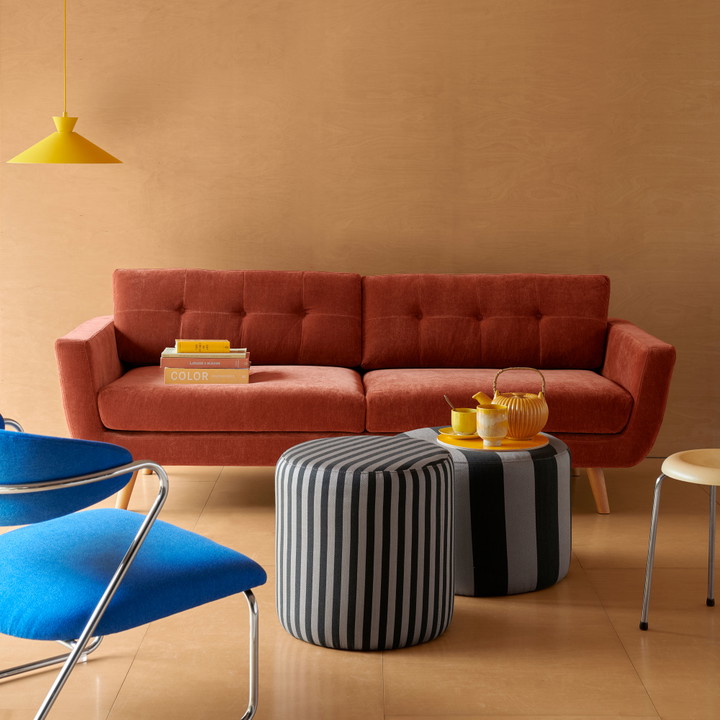 Vera, 2 personers sofa - Moss Rust (#407681)