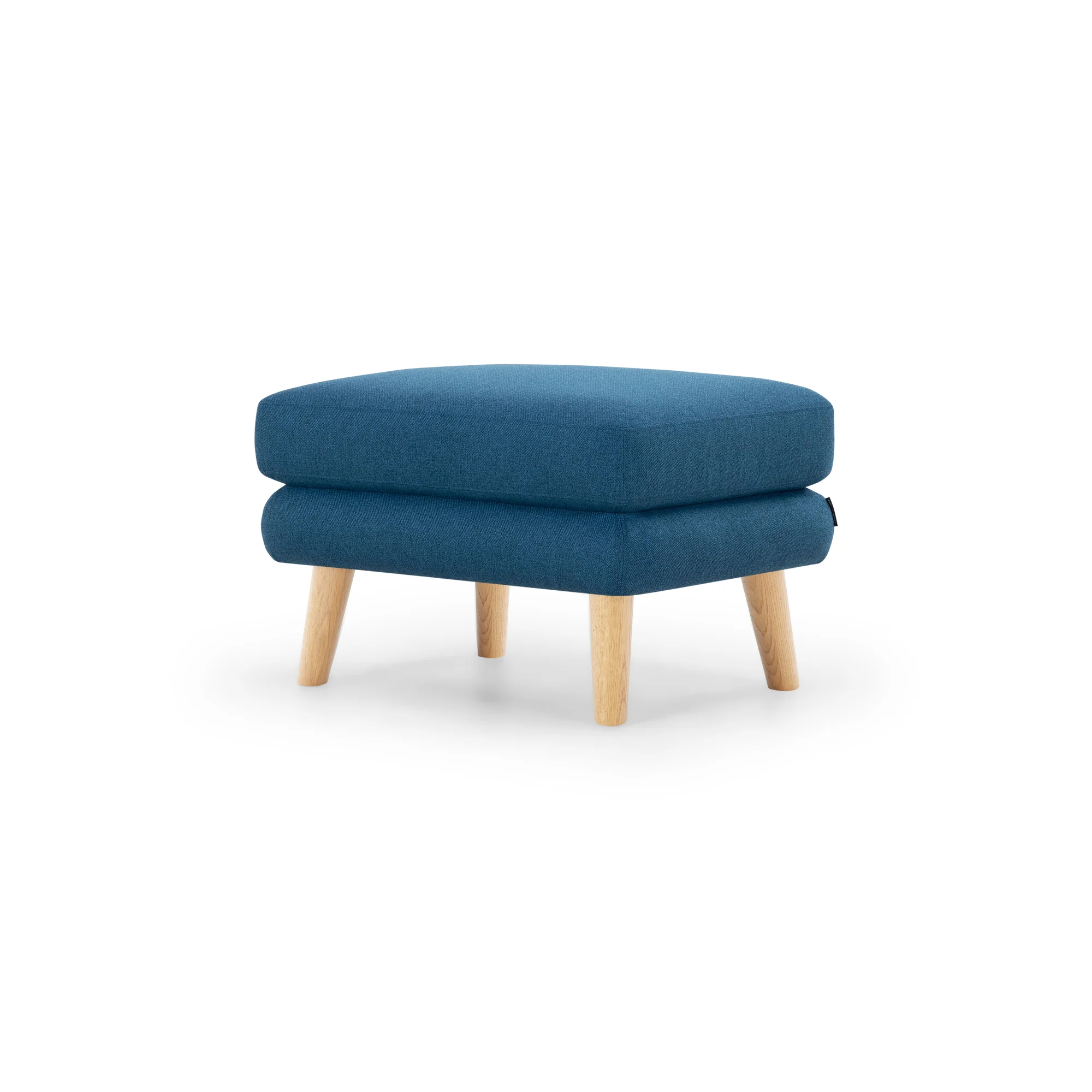 Georg, Fußhocker - Olena Midnight Blue (#409832)