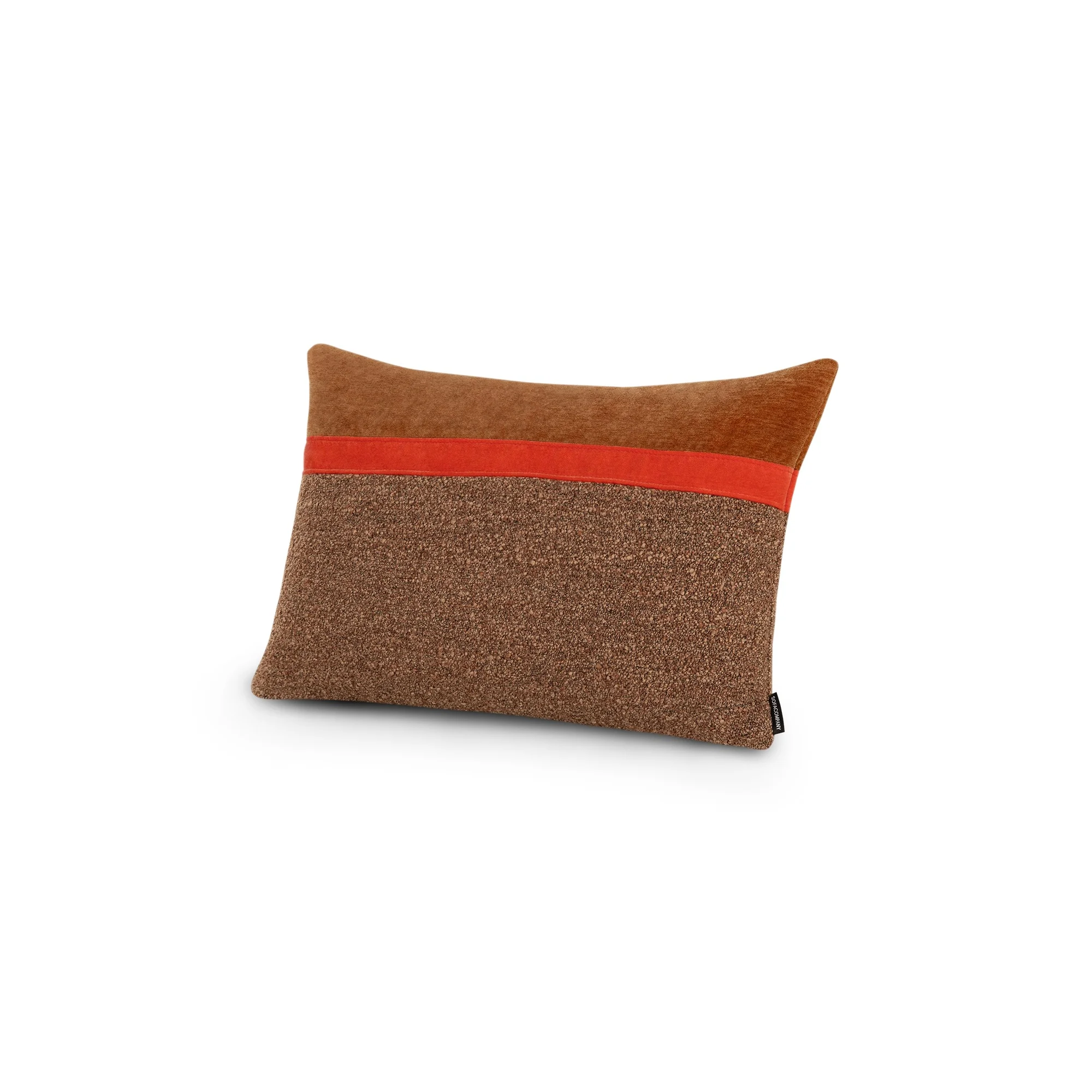 Ada, Kissen, 40x60 - Pebble Rust (#413834)