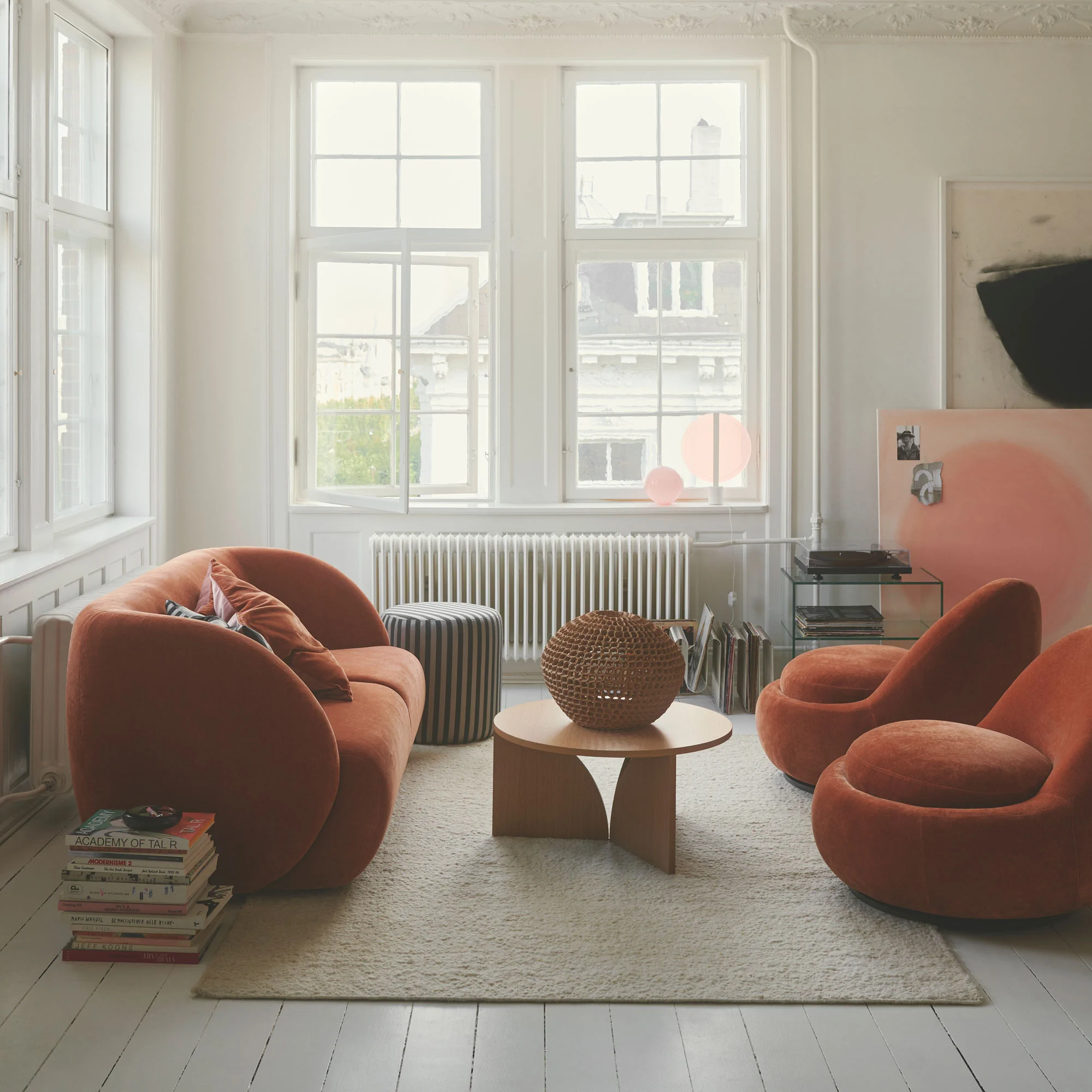 Paula, 2-sits soffa - Moss Rust (#407338)