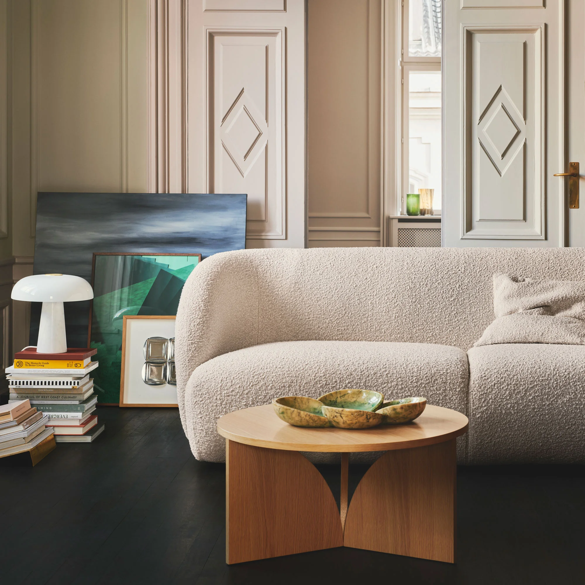Paula, 3-seter sofa - Maya Cream (#406721)